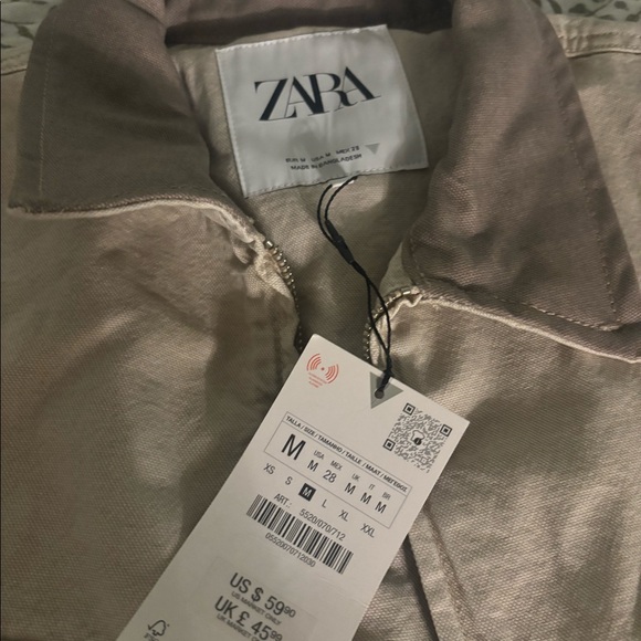 Zara utility cropped jacket - Picture 2 of 4